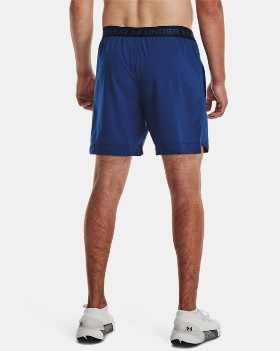 Shorts UA Vanish Woven de 15 cm para Hombre, Blue, pdpMainDesktop image number 1